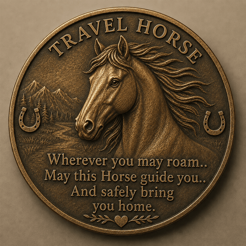 🐎 Travel Horse Lucky Coin