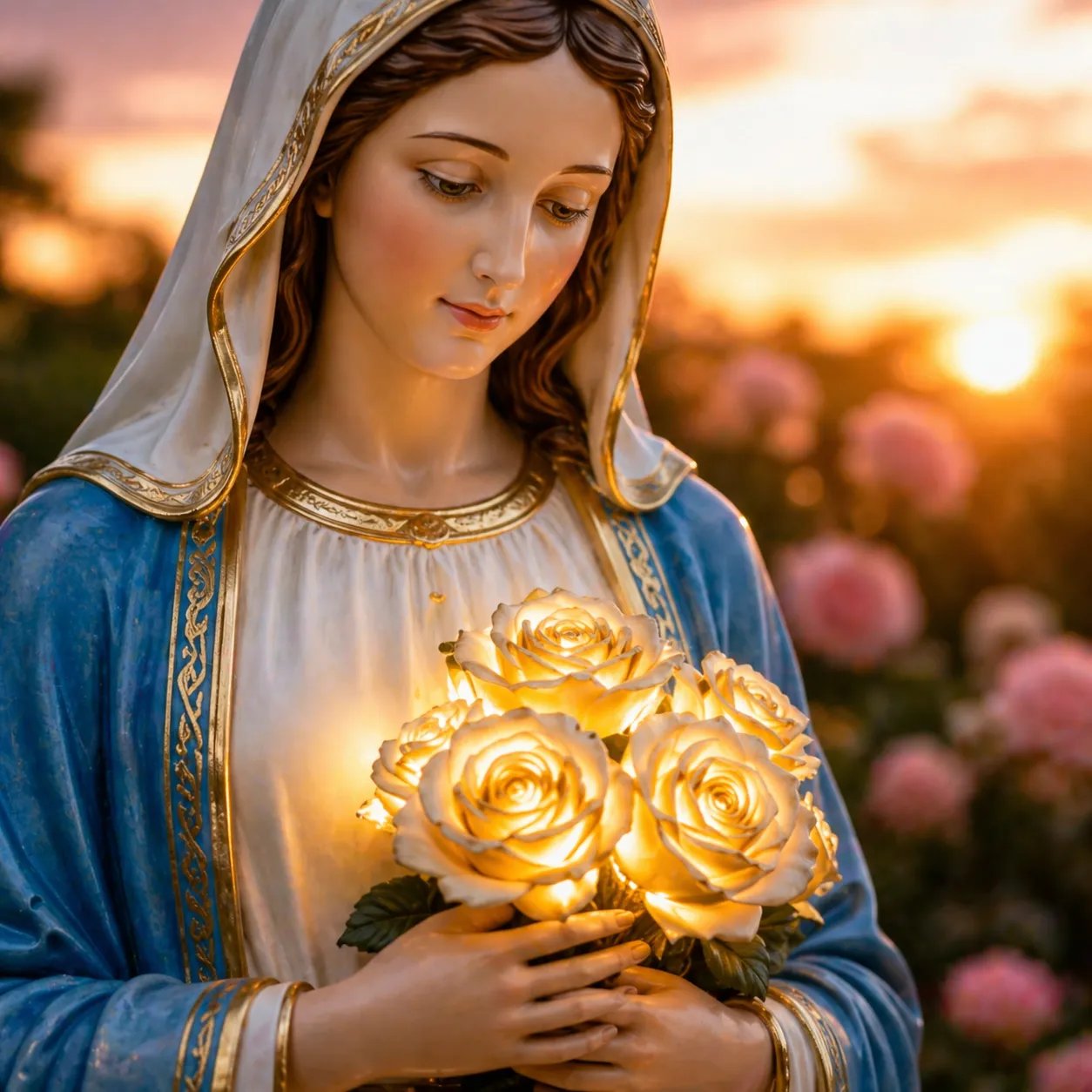 💗Virgin Mary Garden Light
