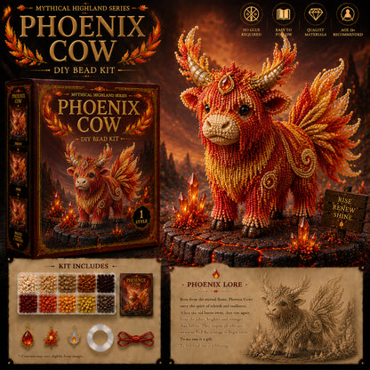 🔥Last Day BUY 3 GET 1 FREE🐮 Mythical Highland Series™ DIY Bead Kit Collection