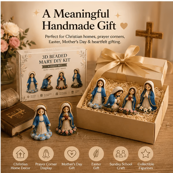 🔥Last Day 50% OFF ✝️3D Beaded Christian DIY Kit