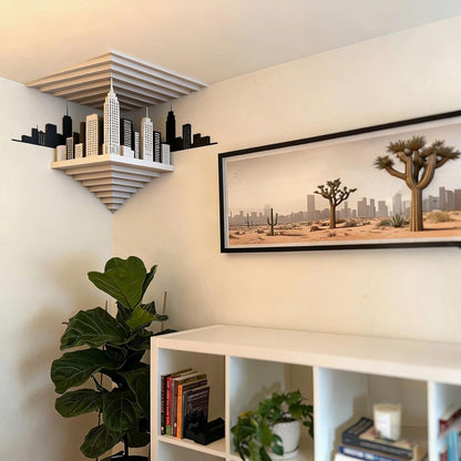 3D Wall Art Optical Illusion Corner Wall Decal