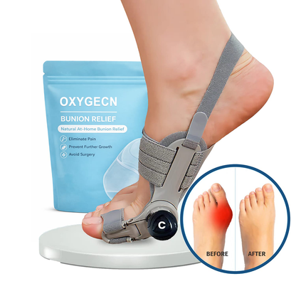 🔥50% OFF🔥 🦶 Adjustable Bunion Corrector Toe Separator (Day & Night Use) ✨