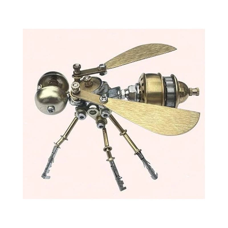 3D Metal Bee Puzzle Assembly Model Kit