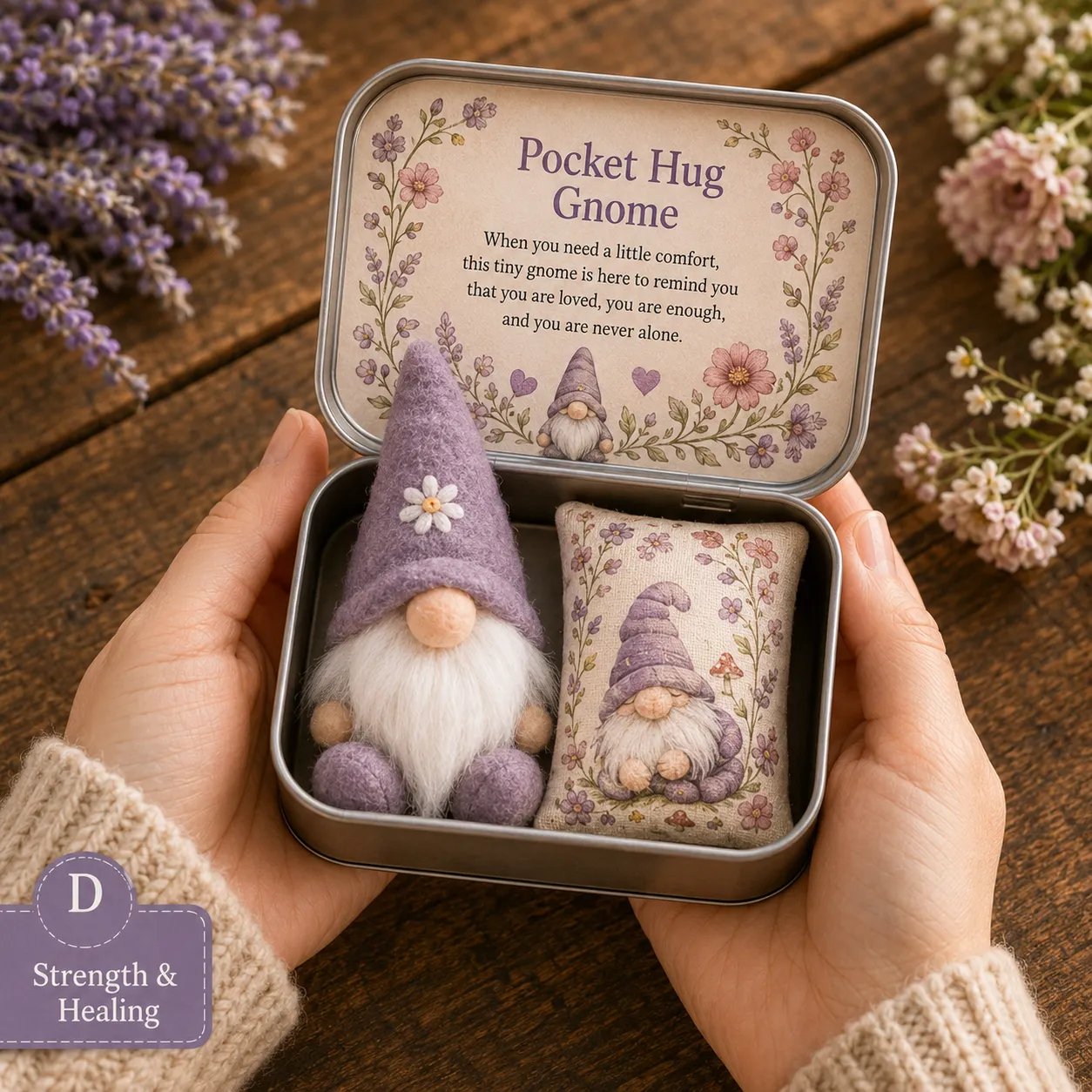 💜  Strength & Healing Gnome