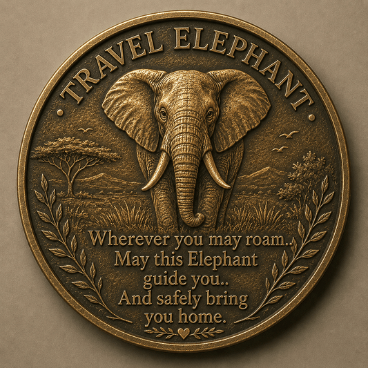 🐘 Travel Elephant Lucky Coin