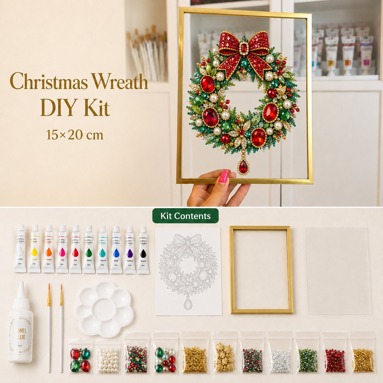 Christmas Wreath DIY Kit
