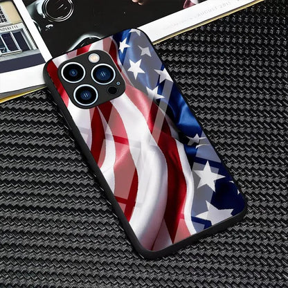 Patriotic American Flag Case for iPhone & Samsung -Slim Protective Cover