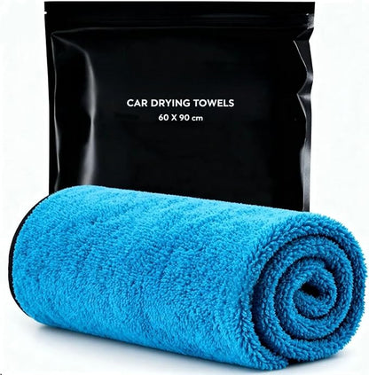 🚗 Ultra-Absorbent 600GSM Microfiber Car Drying Towel 24"x36" ✨