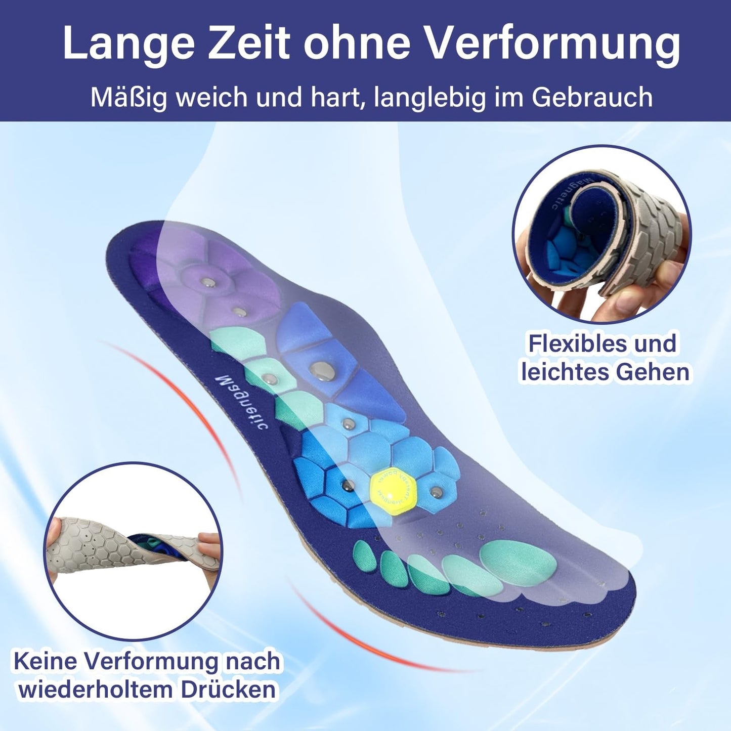 🎁Ends Today: 70% OFF! ⏰Yooje Plant Care Magnetic Therapy insoles