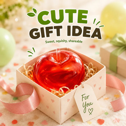 🍎 Viral Apple Squishy Set – Soft, Cute & Addictively Satisfying ✨