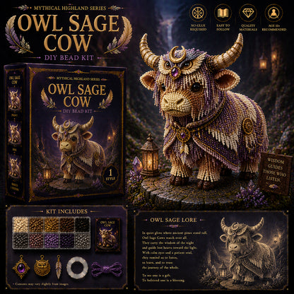 🔥Last Day BUY 3 GET 1 FREE🐮 Mythical Highland Series™ DIY Bead Kit Collection