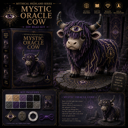 🔥Last Day BUY 3 GET 1 FREE🐮 Mythical Highland Series™ DIY Bead Kit Collection