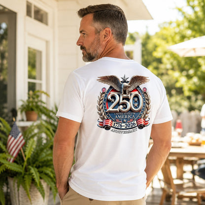 Freedom 250th Tee 🇺🇸 | Celebrate 1776–2026 in Style 🎉