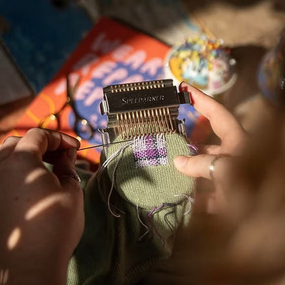 🧵Mini Hand Knitting Machine