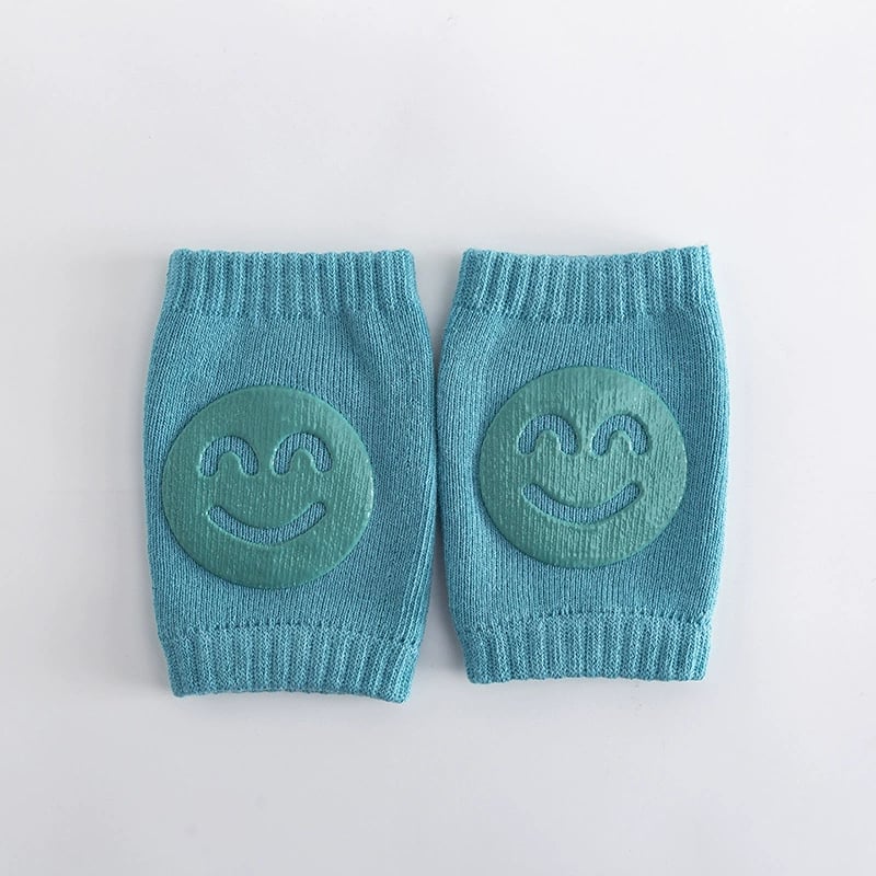 Baby 5-Pair Non-Slip Knee Pads, Thick Soft Contoured Fit for Crawling, Durable Fall Protection