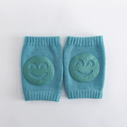 Baby 5-Pair Non-Slip Knee Pads, Thick Soft Contoured Fit for Crawling, Durable Fall Protection