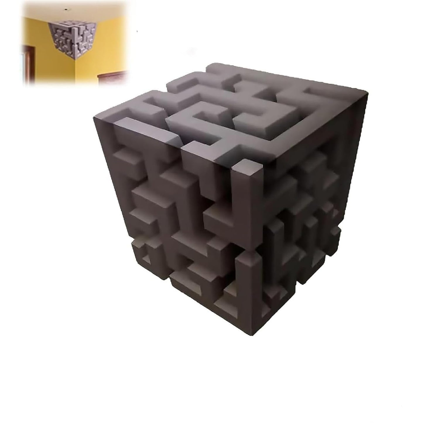 3D Wall Art Optical Illusion Corner Wall Decal