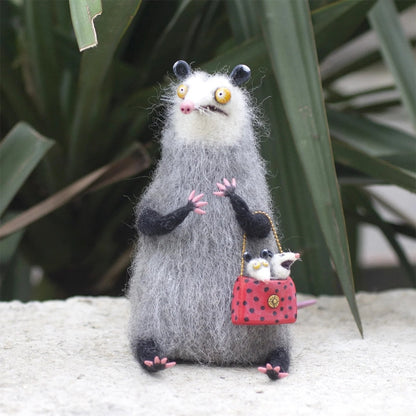 🔥Last Day: BUY 3 GET 1 FREE🎄🎁Wool Felt Familiars – Quirky Handmade Companions🐱