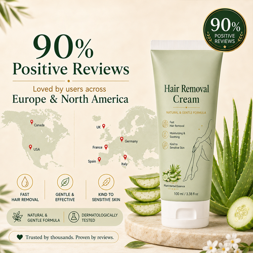 REPAIRSKINS | Painless Depilatory Cream – No Razor Bumps, No Harsh Odor