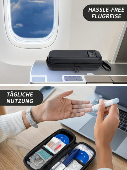 ✨ NUR HEUTE: 49 % RABATT 🔥 Insulin-Kühltasche mit Temperaturanzeige