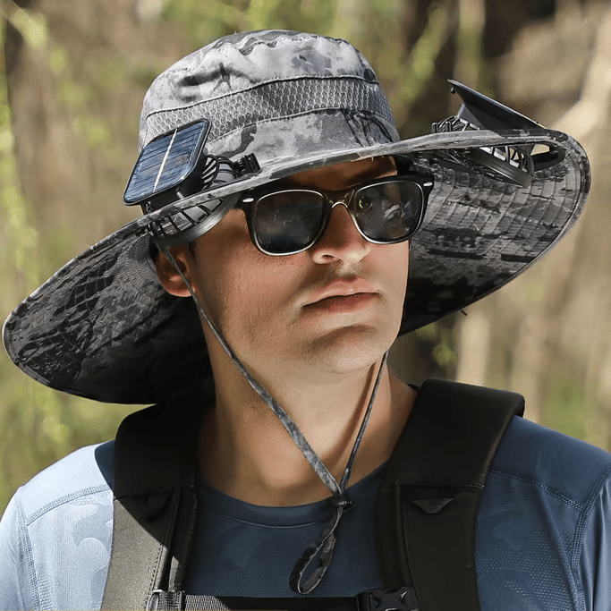 🌞Ultralight Solar Fan Sun Hat with Mist Spray – ✨Lighter Than a Baseball! ⚾(📦Buy 2 Free Shipping)