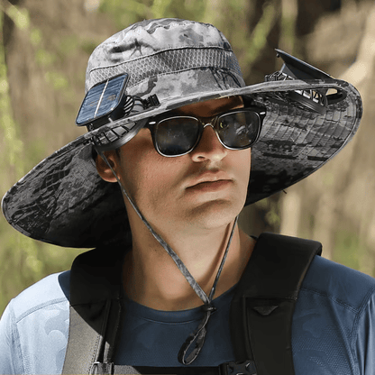 🌞Ultralight Solar Fan Sun Hat with Mist Spray – ✨Lighter Than a Baseball! ⚾(📦Buy 2 Free Shipping)