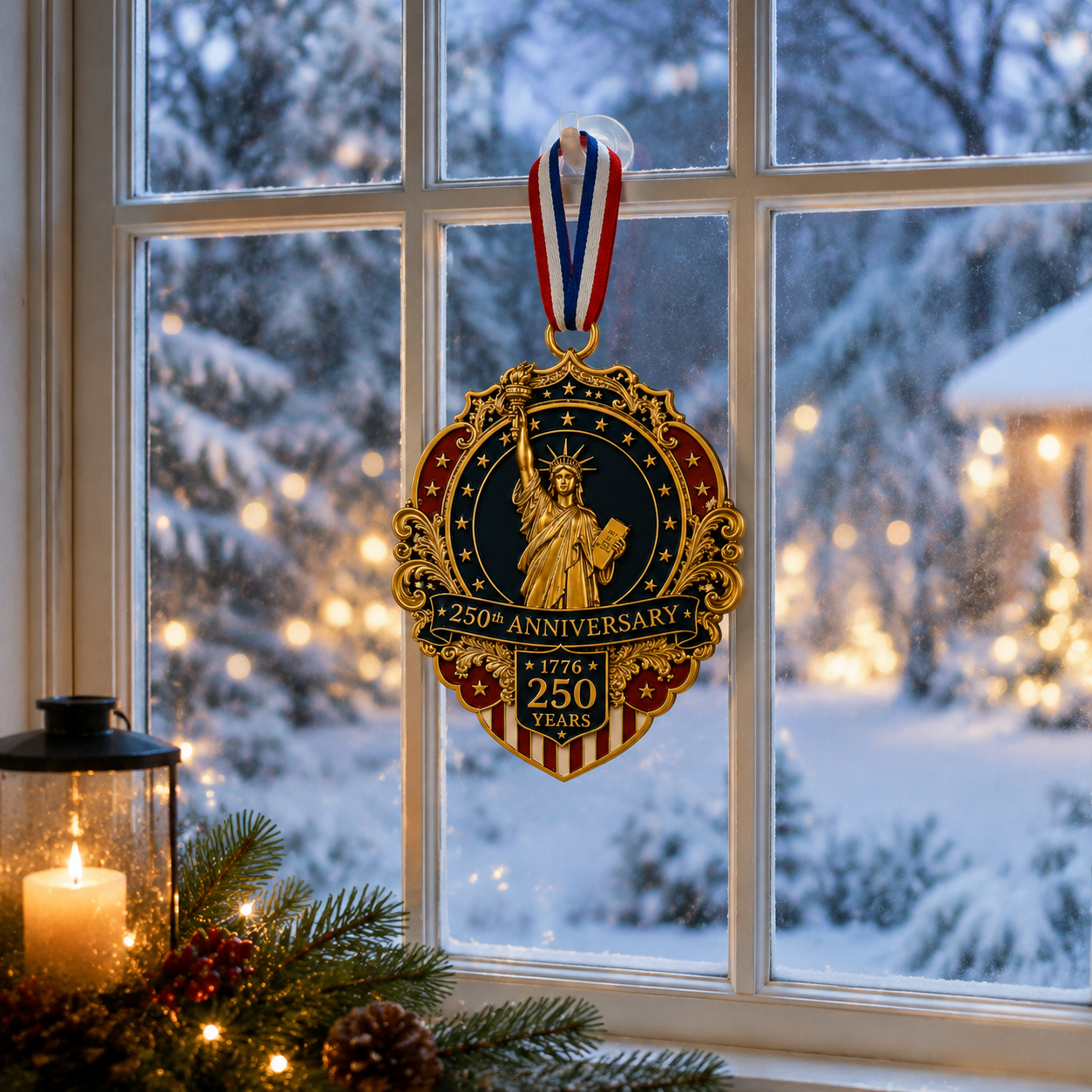 🔥Statue of Liberty 250th Anniversary Christmas Tree Ornament