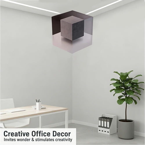 3D Wall Art Optical Illusion Corner Wall Decal