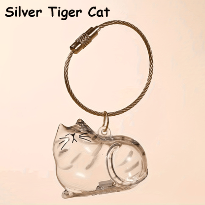🔥50000+ Sold🐾Pet Hair Memorial Capsule Keychain