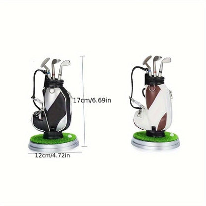 ⛳ Golf Pen Holder + 3-Pen Set 🏌️‍♂️ Elevate Your Desk – A Hole-in-One for Style & Function