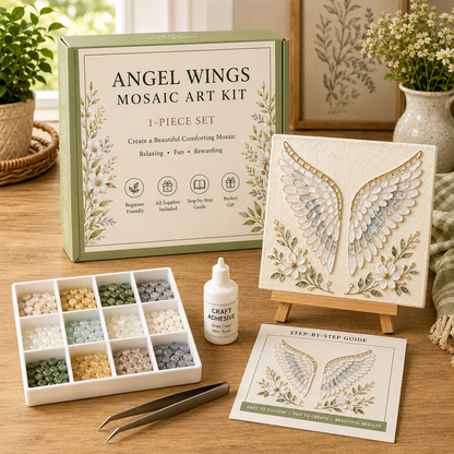 ✝️ Christian Sea Glass Art Kit