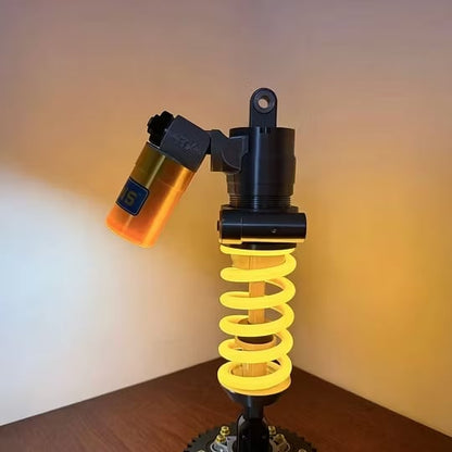 🏎️ Suspension-Inspired Shock Absorber Desk Lamp Adjustable LED Light for Gamers, Gearheads & Car Lovers
