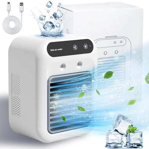 (🎁Last Day 49% OFF)❄️Mini Portable Air Conditioner with Cooling and Humidification Function