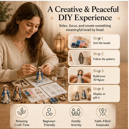 🔥Last Day 50% OFF ✝️3D Beaded Christian DIY Kit
