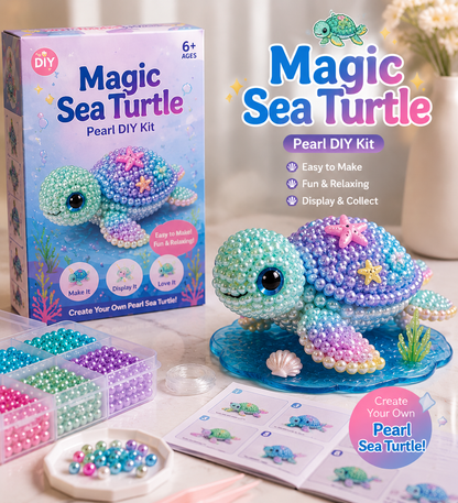 🔥Last Day 49% OFF🐚 12 Magical Ocean Friends DIY Kit – Create Your Own Adorable Sea Creatures!