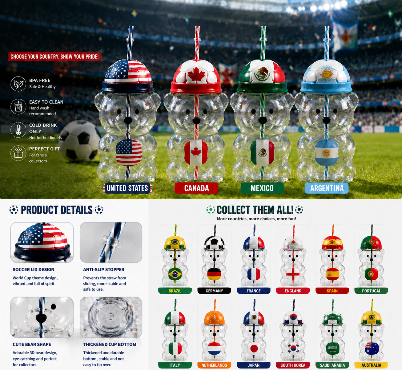 2026 Global Football Celebration Bear Cup