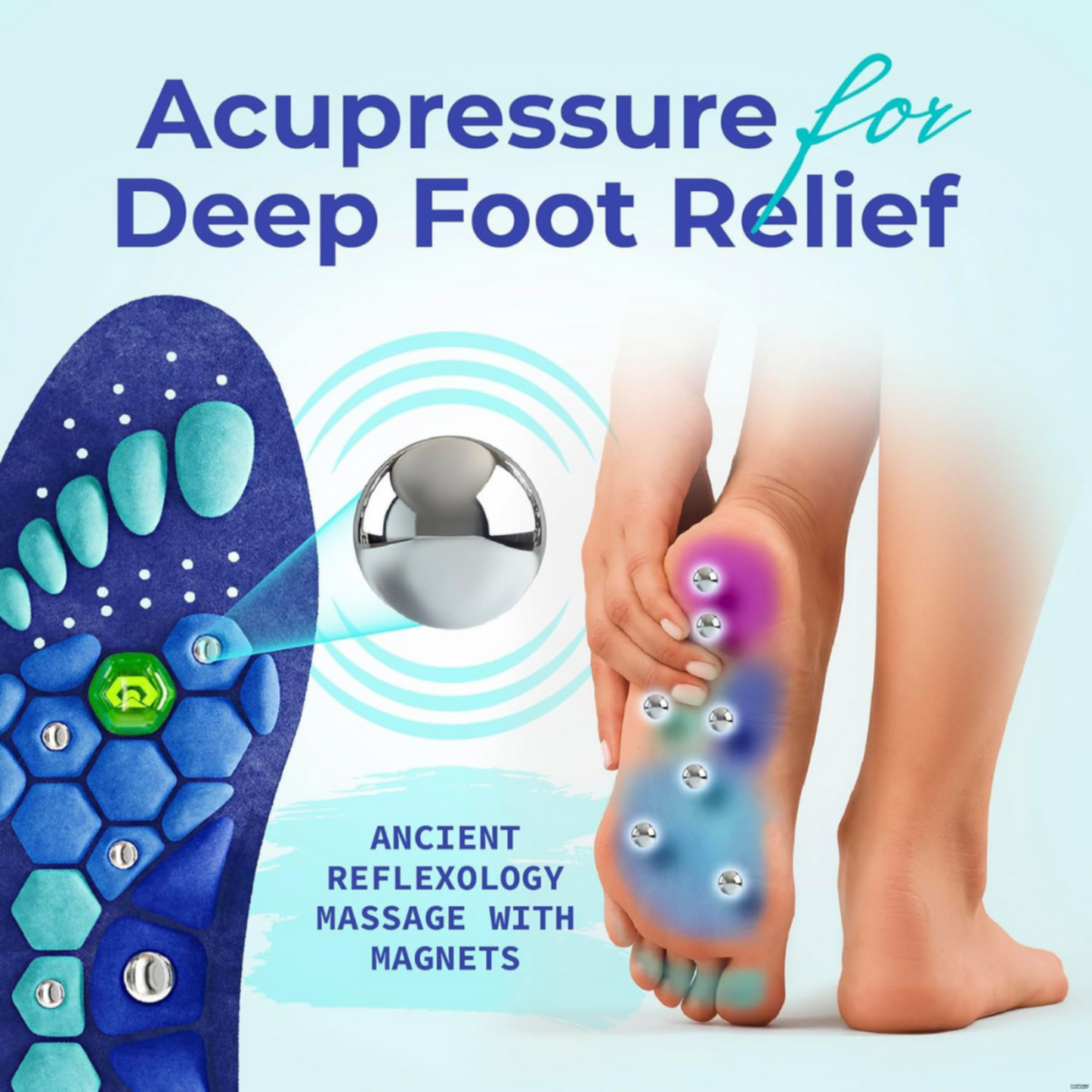 🎁Ends Today: 70% OFF! ⏰Yooje Plant Care Magnetic Therapy insoles