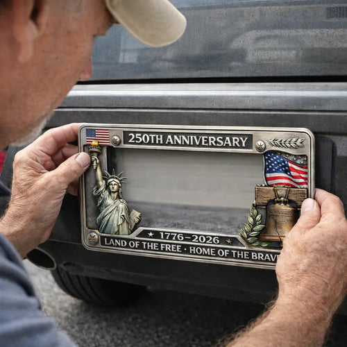 🔥LAST DAY 50% OFF-🦅250th Anniversary Commemorative License Plate Frame
