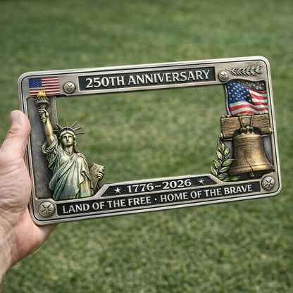 🔥LAST DAY 50% OFF-🦅250th Anniversary Commemorative License Plate Frame