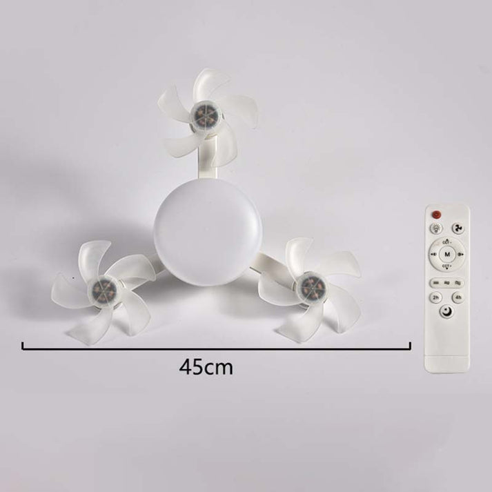 🌀50% OFF NOW! 💡 Ceiling Fan with E27 Socket – Silent 2-in-1 LED Fan with Remote Control – Cool & Light in One 🏠