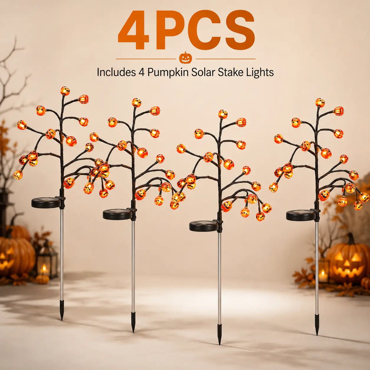🔥LAST DAY 50% OFF - 🎃20-Head Halloween Garden Lights with 8 Lighting Modes