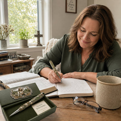 🔥 LAST DAY 50% OFF – ✝️ Sacred Legacy Faith-Inspired Keepsake Pen Collection | 6 Devotional Designs for Prayer Journaling, Bible Study & Meaningful Christian Gifts 🖊️✨
