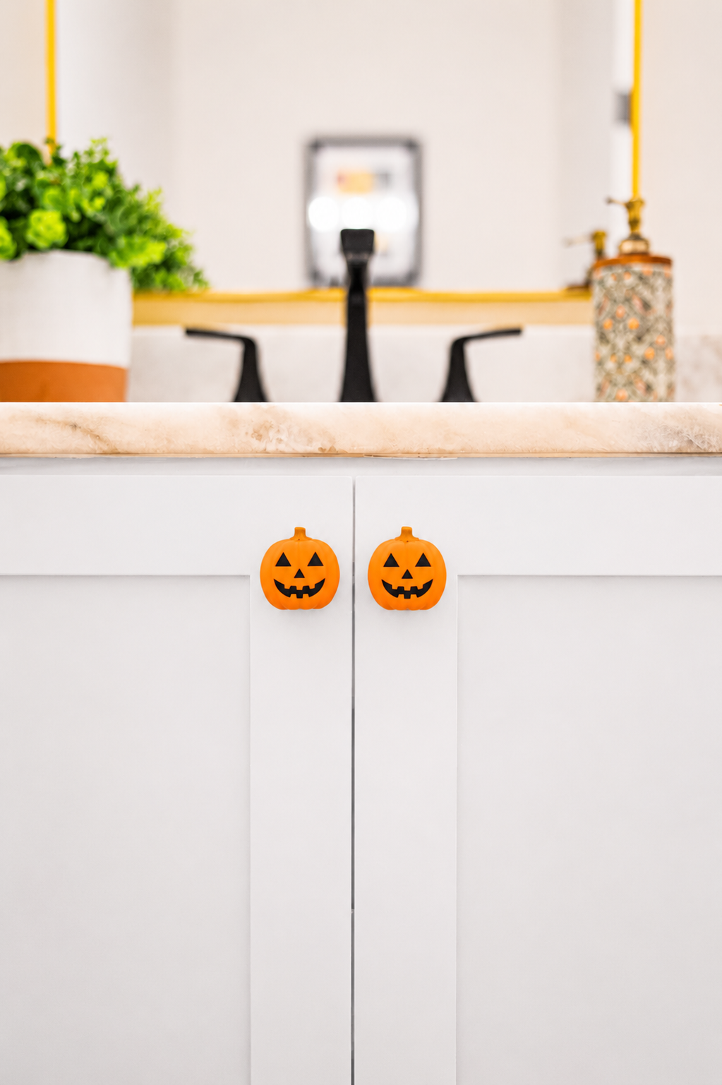 Halloween Pumpkin Cabinet Handle