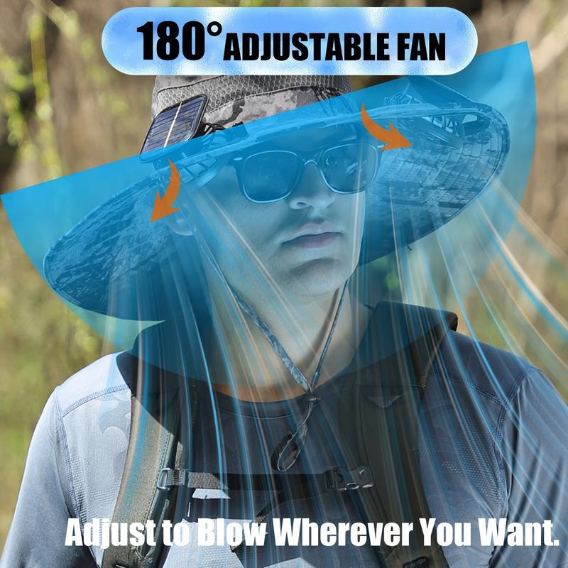 🌞Ultralight Solar Fan Sun Hat with Mist Spray – ✨Lighter Than a Baseball! ⚾(📦Buy 2 Free Shipping)