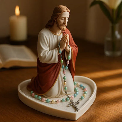 🔥Virgin Mary Rosary Holder (Necklace not included) - ⌛Limited Handmade Series