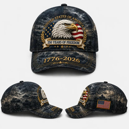 ✨250 Years of Freedom Eagle Cap❤️A proud tribute to America’s strength, sacrifice, and enduring spirit