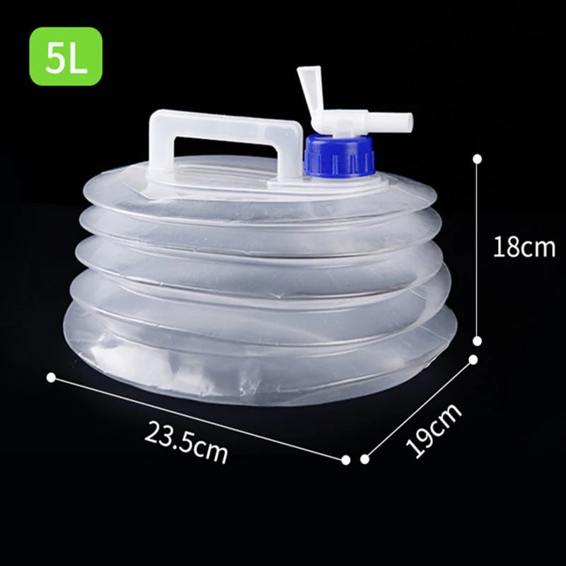 Collapsible Water Container with Spigot