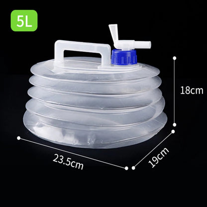Collapsible Water Container with Spigot