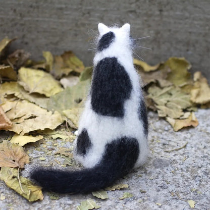 🔥Last Day: BUY 3 GET 1 FREE🎄🎁Wool Felt Familiars – Quirky Handmade Companions🐱