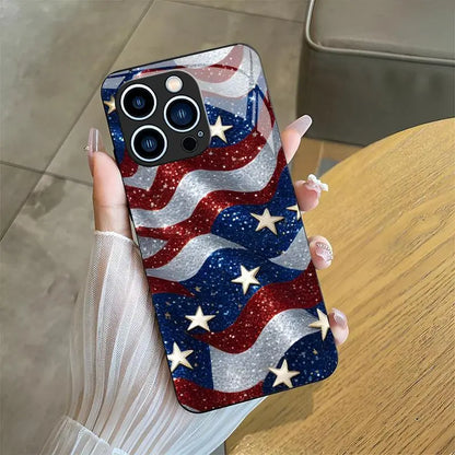 Patriotic American Flag Case for iPhone & Samsung -Slim Protective Cover